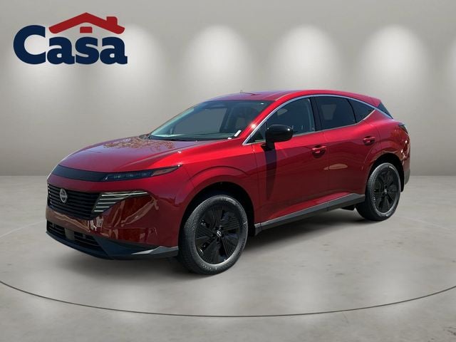 2026 Nissan Murano SV in Scarlet Ember Tintcoat — front three-quarter view