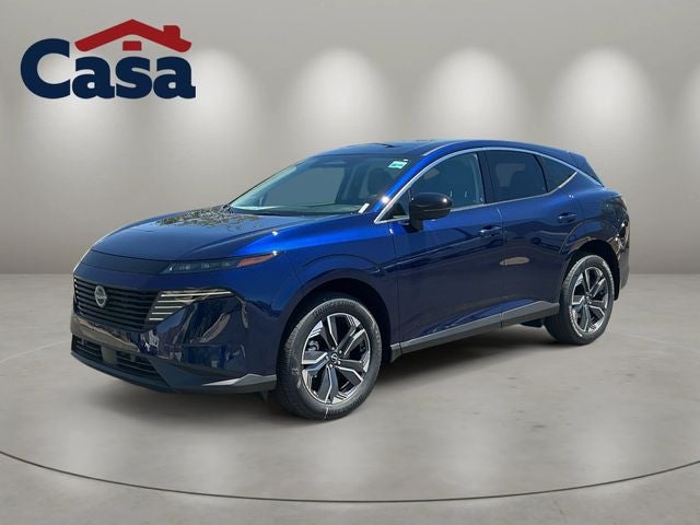 2026 Nissan Murano SL in Deep Ocean Blue Pearl — front three-quarter view