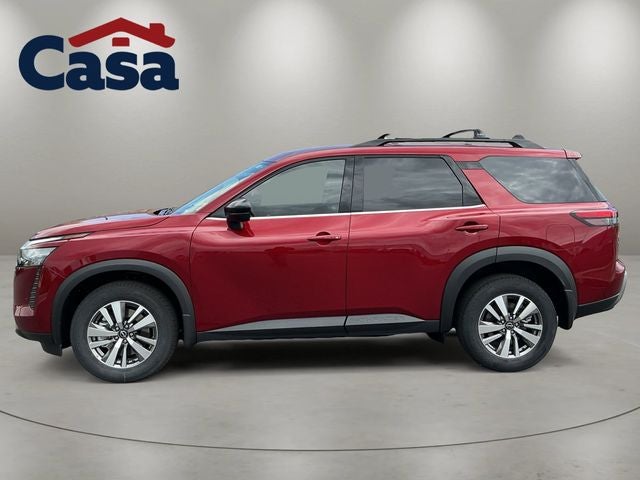 2026 Nissan Pathfinder — rear three-quarter view